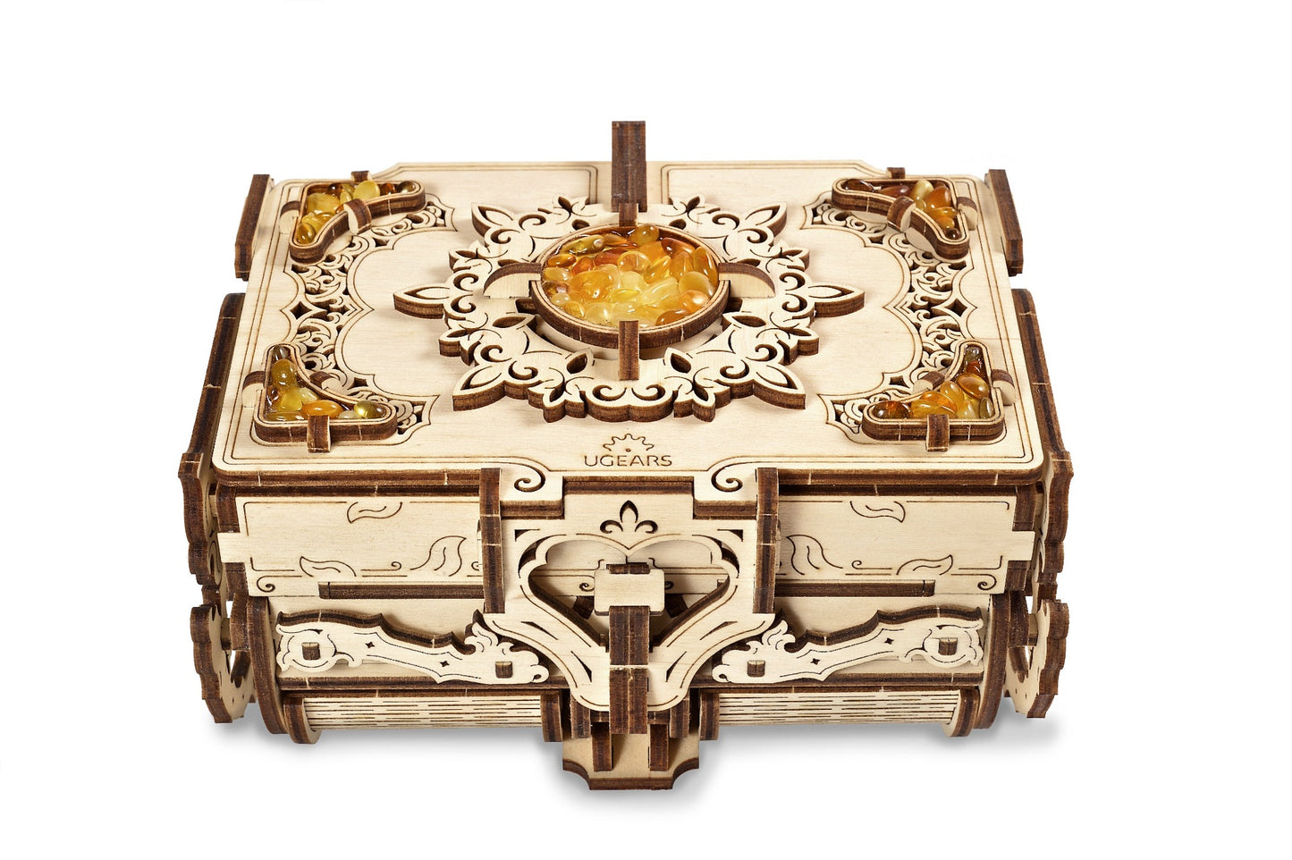 3D Palapeli - 189 palaa - Amber Box - 3Dpalapelit.com