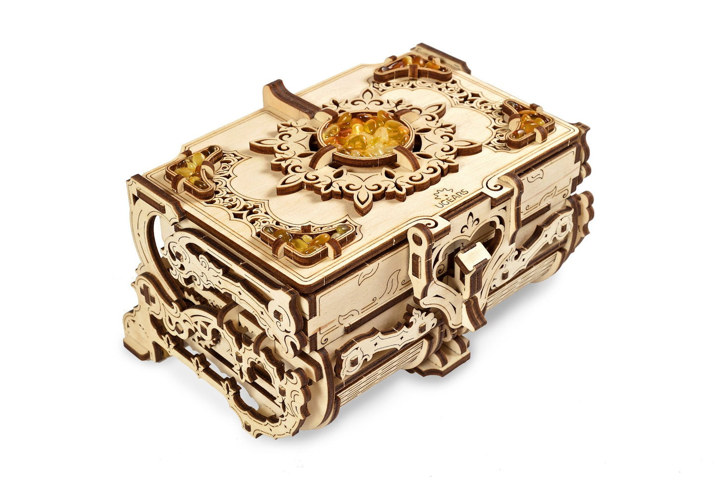3D Palapeli - 189 palaa - Amber Box - 3Dpalapelit.com