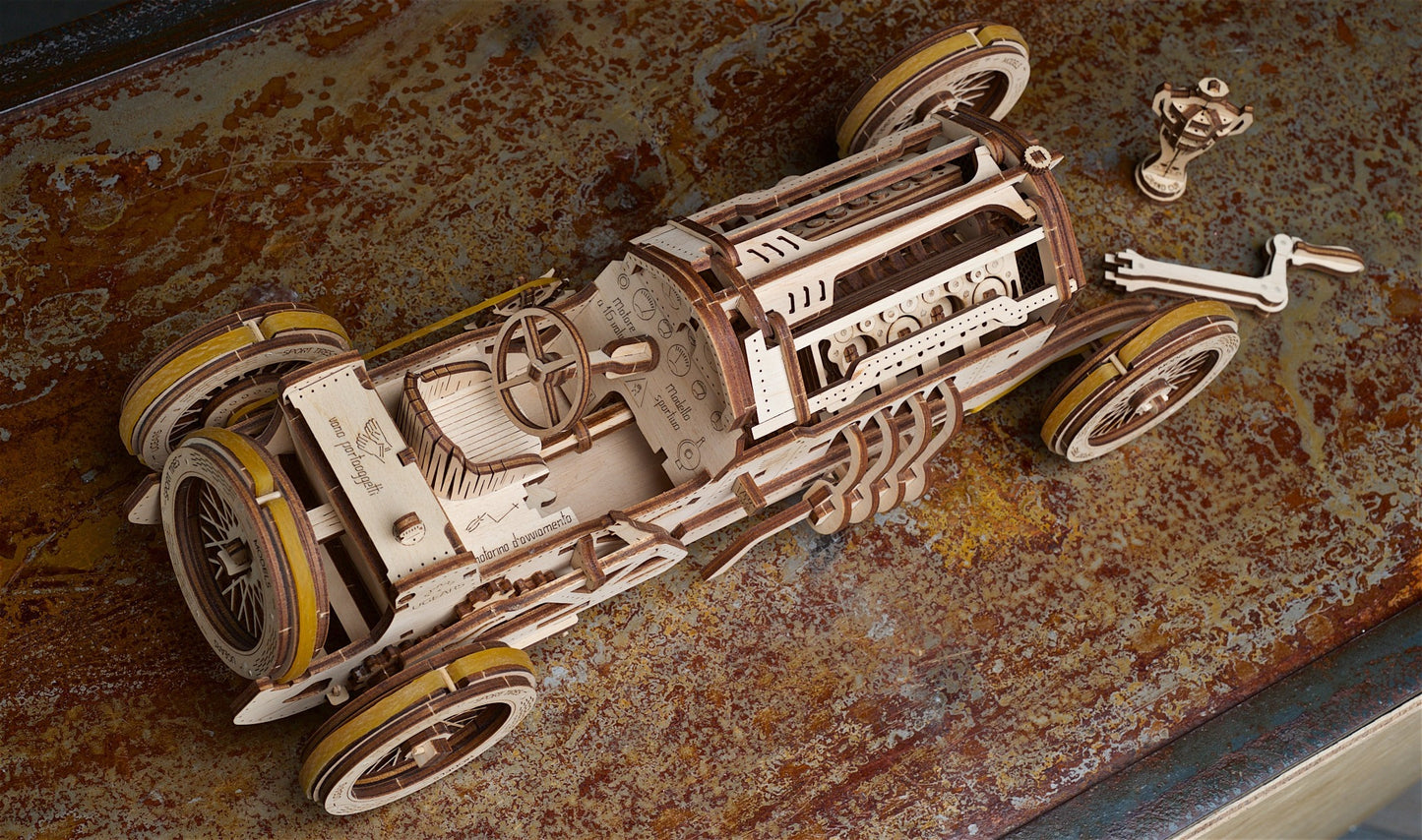 3D Palapeli - 348 palaa - U-9 Grand Prix auto - 3Dpalapelit.com
