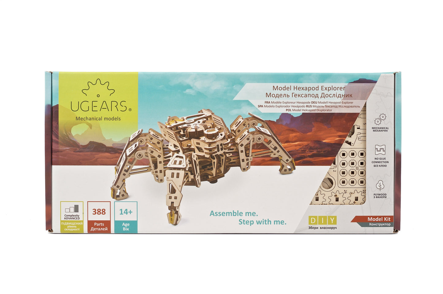 3D Palapeli - 388 palaa - Hexapod Explorer