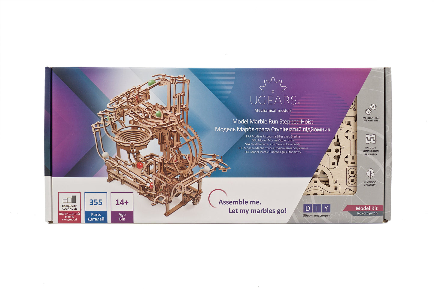 3D palapeli - Marble Run Stepped Hoist