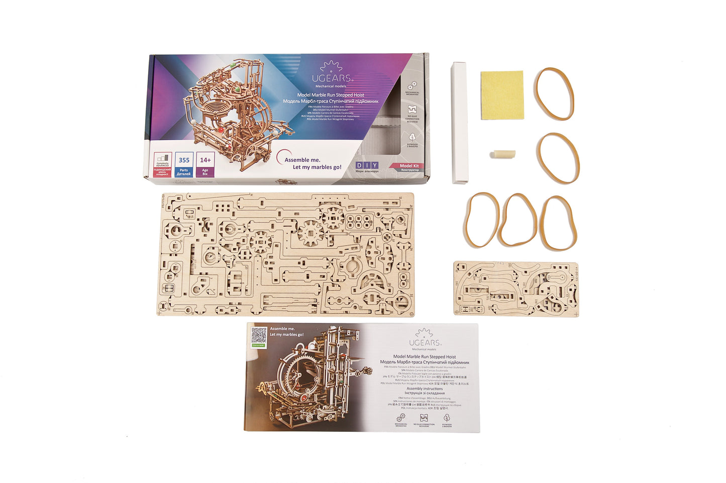 3D palapeli - Marble Run Stepped Hoist