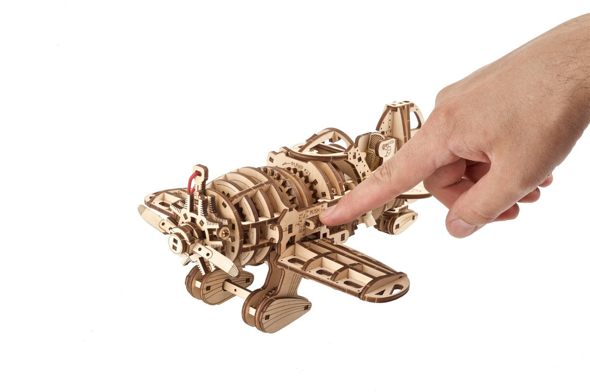 3D palapeli - Mad hornet airplane