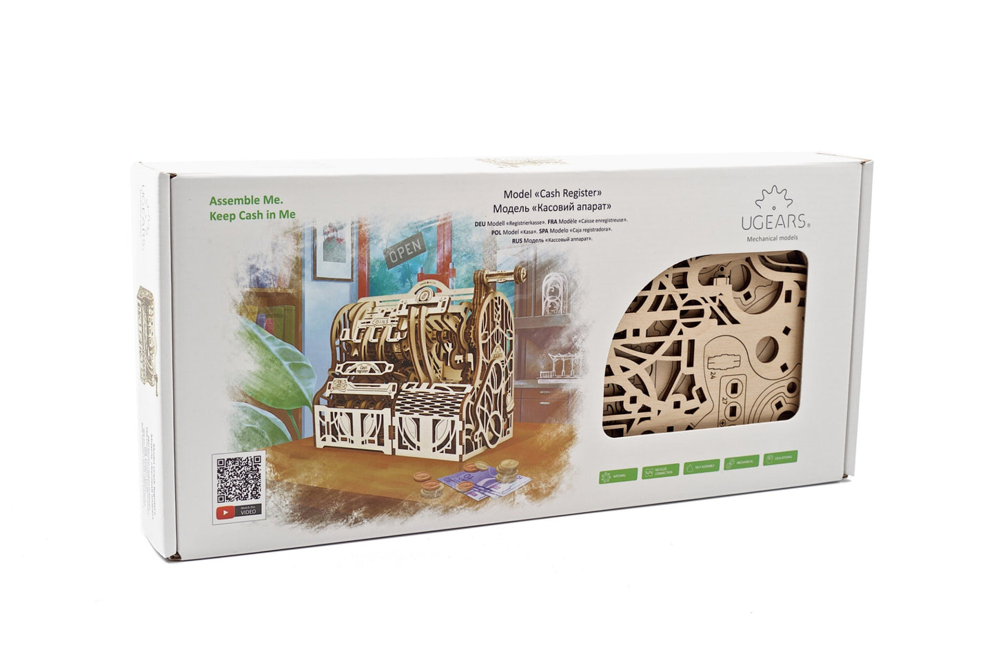 3D Palapeli - 405 palaa - Cash Register - 3Dpalapelit.com
