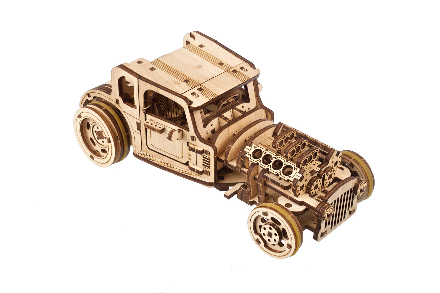 3D palapeli - Hot Rod Furious Mouse