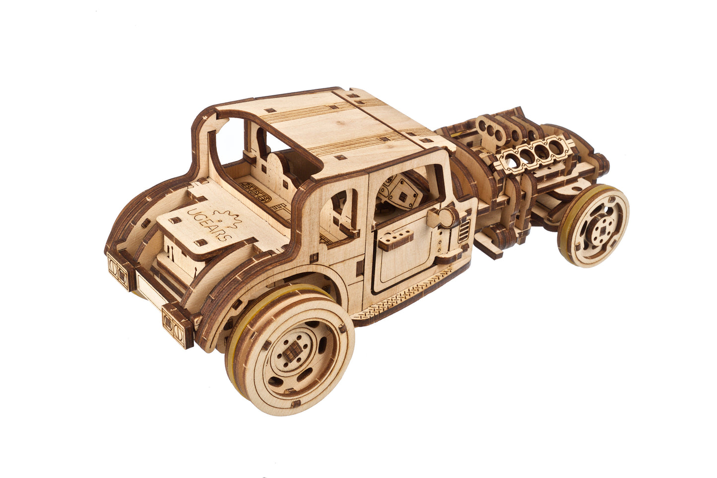 3D palapeli - Hot Rod Furious Mouse