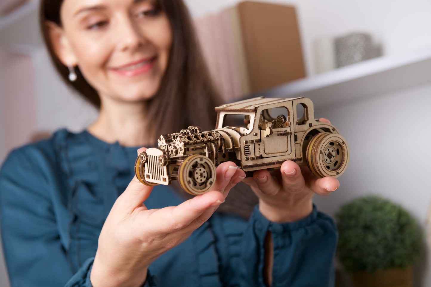 3D palapeli - Hot Rod Furious Mouse