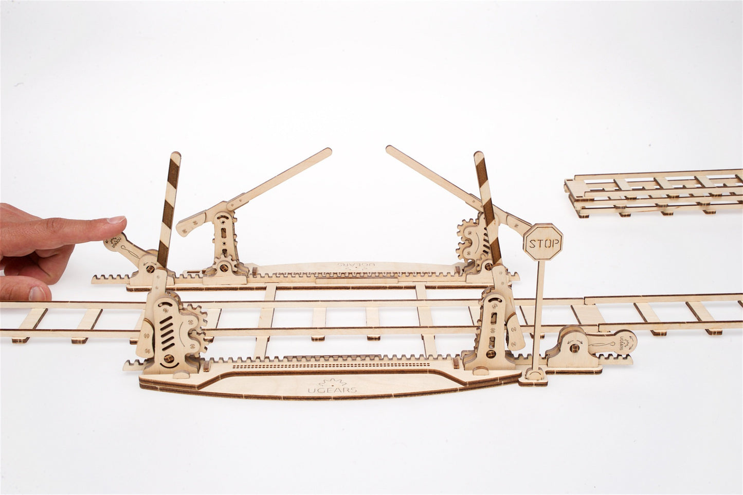3D Palapeli - 200 palaa - Set of Rails with Crossing - 3Dpalapelit.com