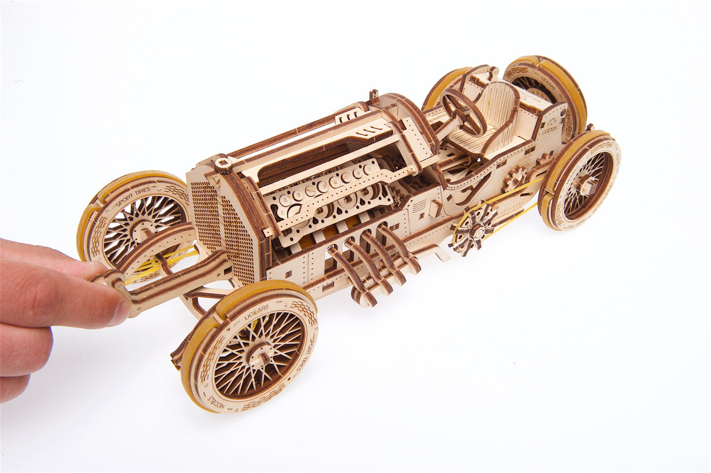 3D Palapeli - 348 palaa - U-9 Grand Prix auto - 3Dpalapelit.com