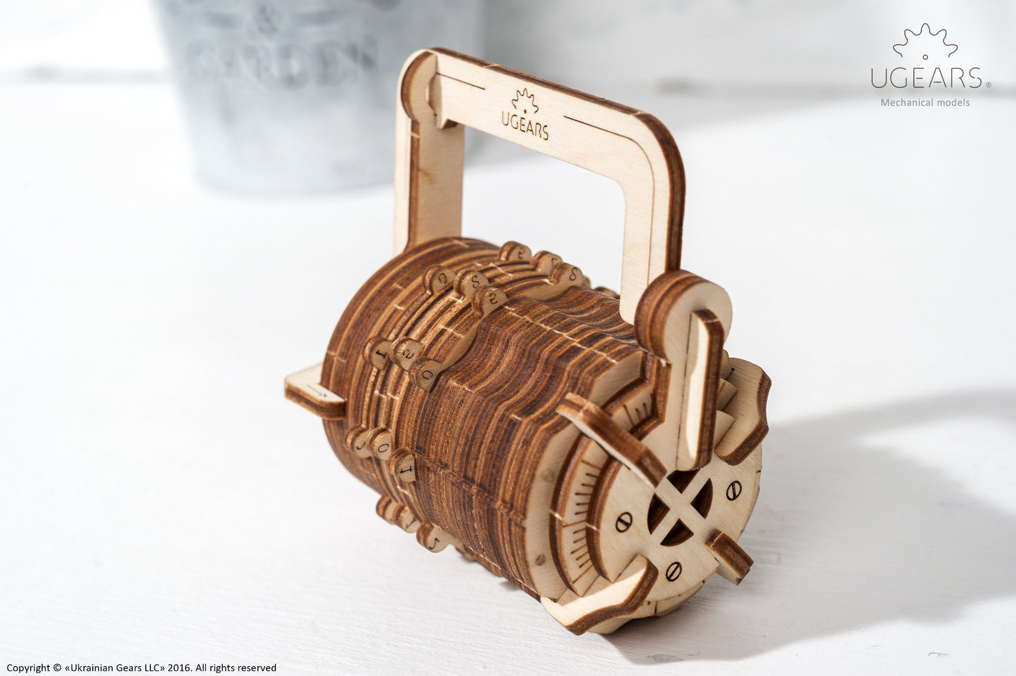 3D Palapeli - 34 palaa - Combination Lock - 3Dpalapelit.com