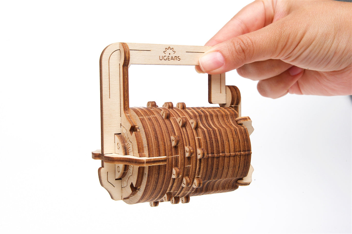 3D Palapeli - 34 palaa - Combination Lock - 3Dpalapelit.com