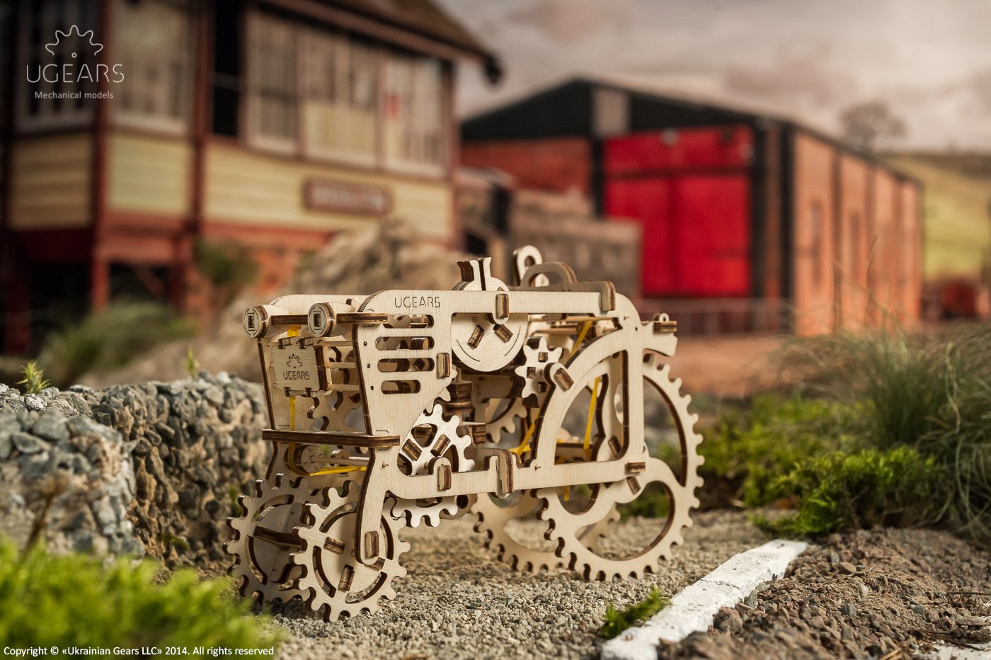3D Palapeli - 97 palaa - Tractor - 3Dpalapelit.com