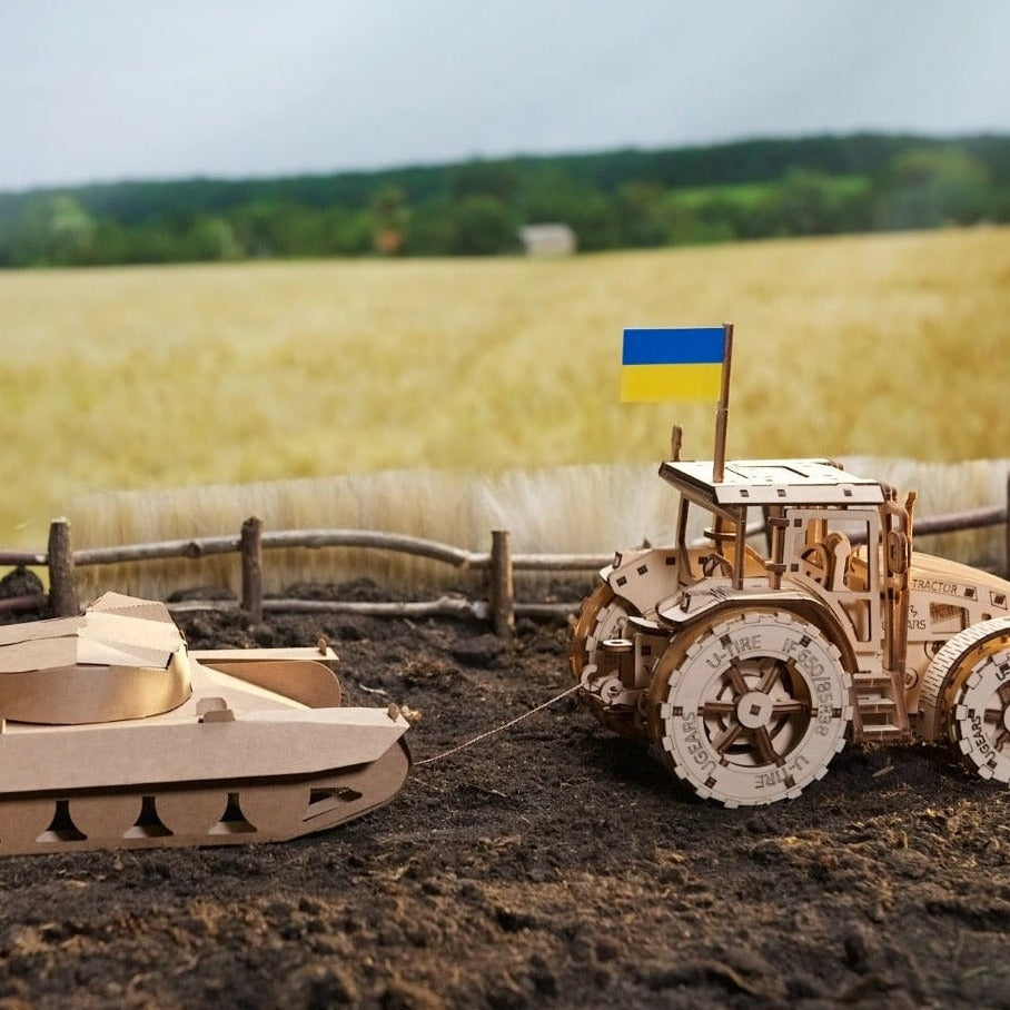 3D palapeli - Tractor Wins