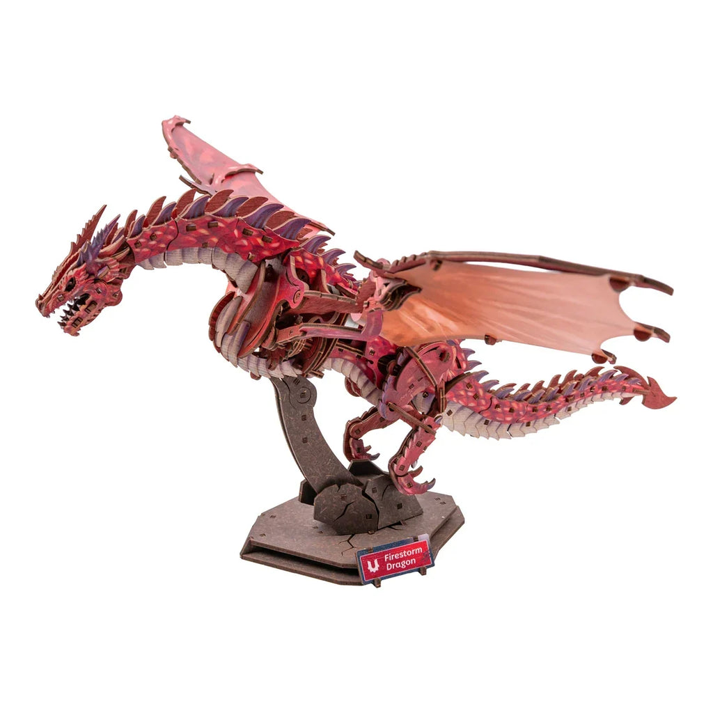 Ugears Firestorm Dragon – lohikäärme – kuva 2