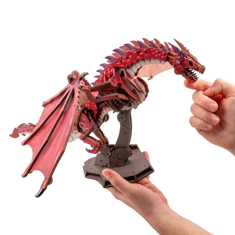 Ugears Firestorm Dragon – lohikäärme – kuva 6