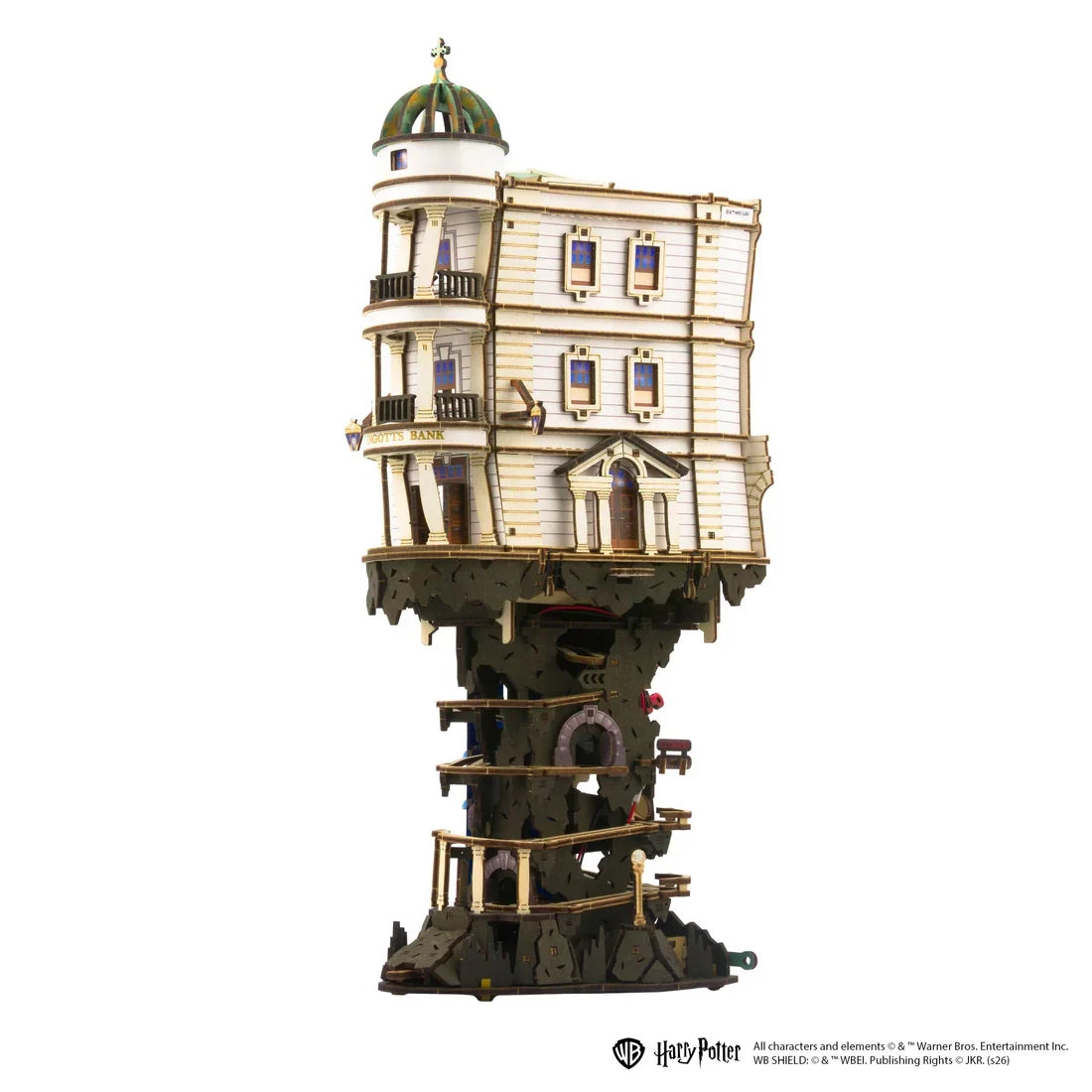 Ugears Harry Potter™ Gringotts™ Bank Marble Run – kuva 5