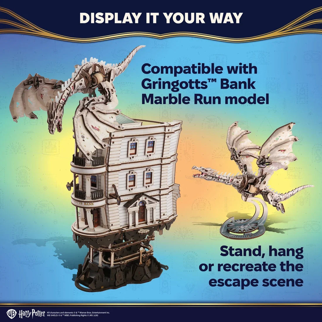 Ugears Harry Potter™ Ukrainian Ironbelly Dragon – kuva 7