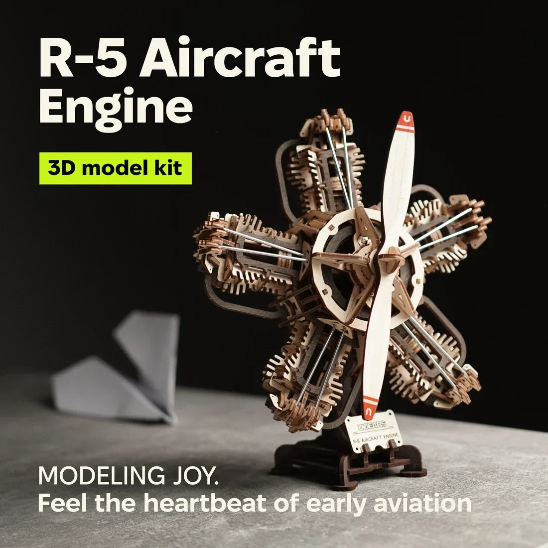 Ugears R-5 Aircraft Engine – lentokonemoottori – kuva 8