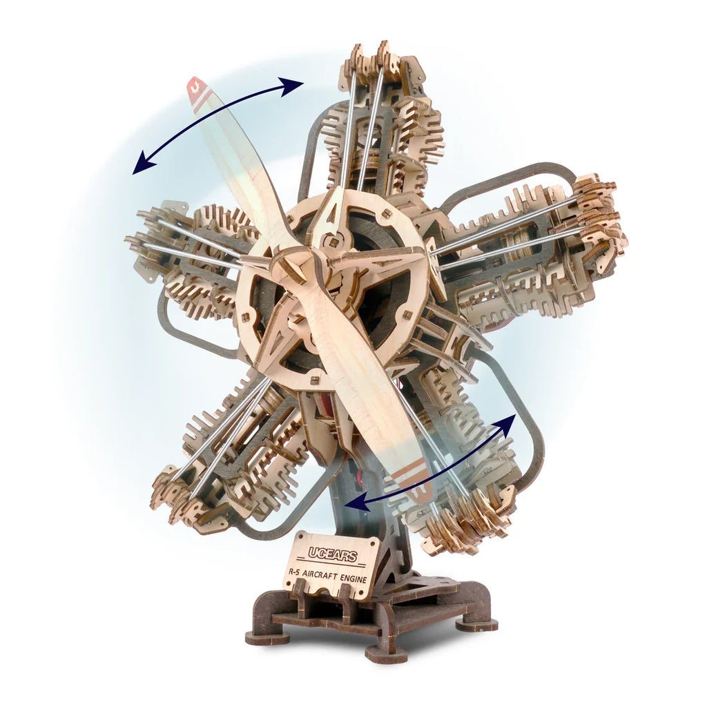 Ugears R-5 Aircraft Engine – lentokonemoottori – kuva 2