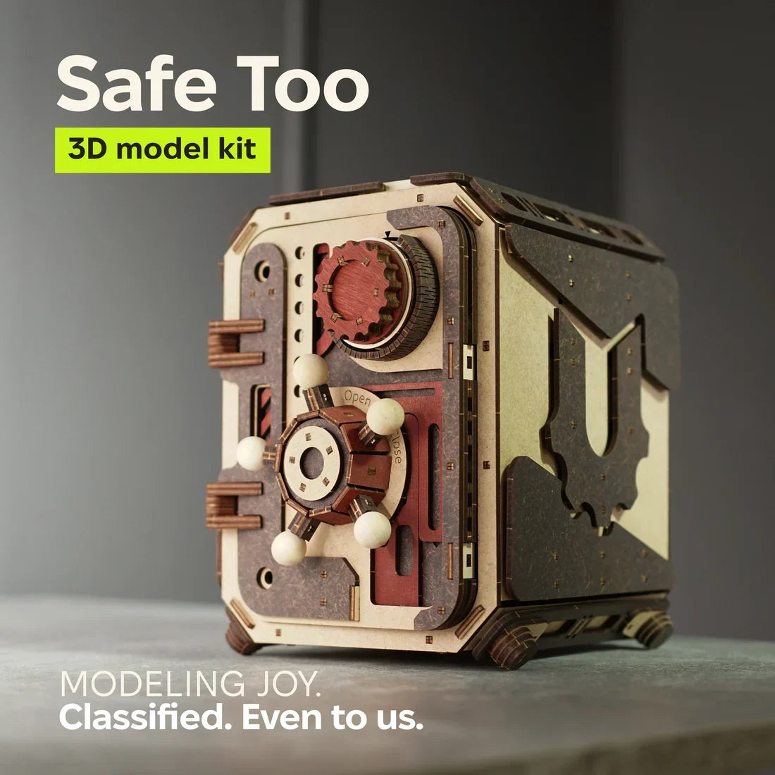Ugears Safe Too – kassakaappi – kuva 2