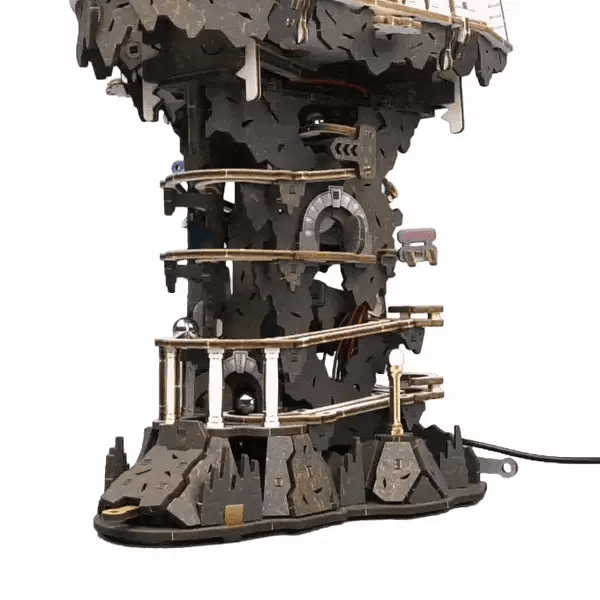 Ugears Harry Potter™ Gringotts™ Bank Marble Run – kuva 3