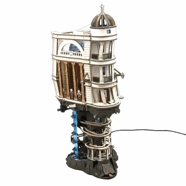 Ugears Harry Potter™ Gringotts™ Bank Marble Run – kuva 2