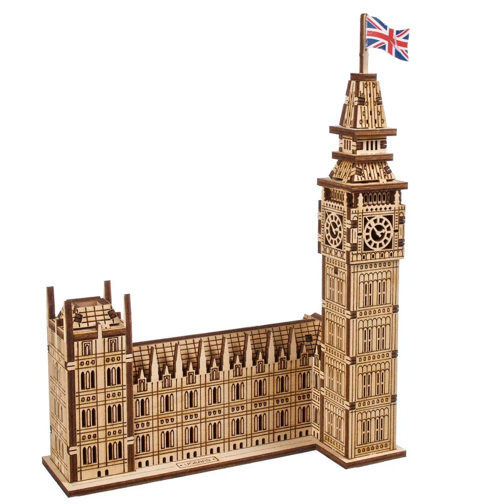 Ugears Big Ben – puinen 3D-palapeli, 63 osaa