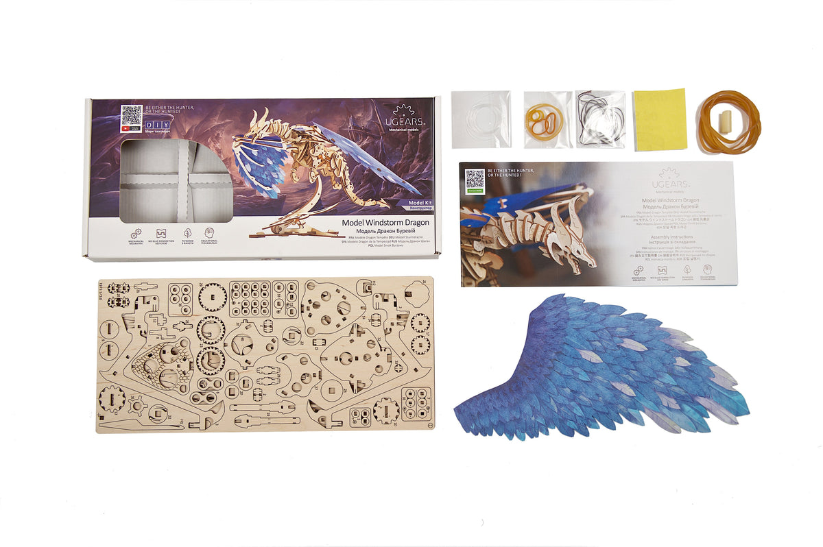 3D palapeli - Windstorm lohikäärme