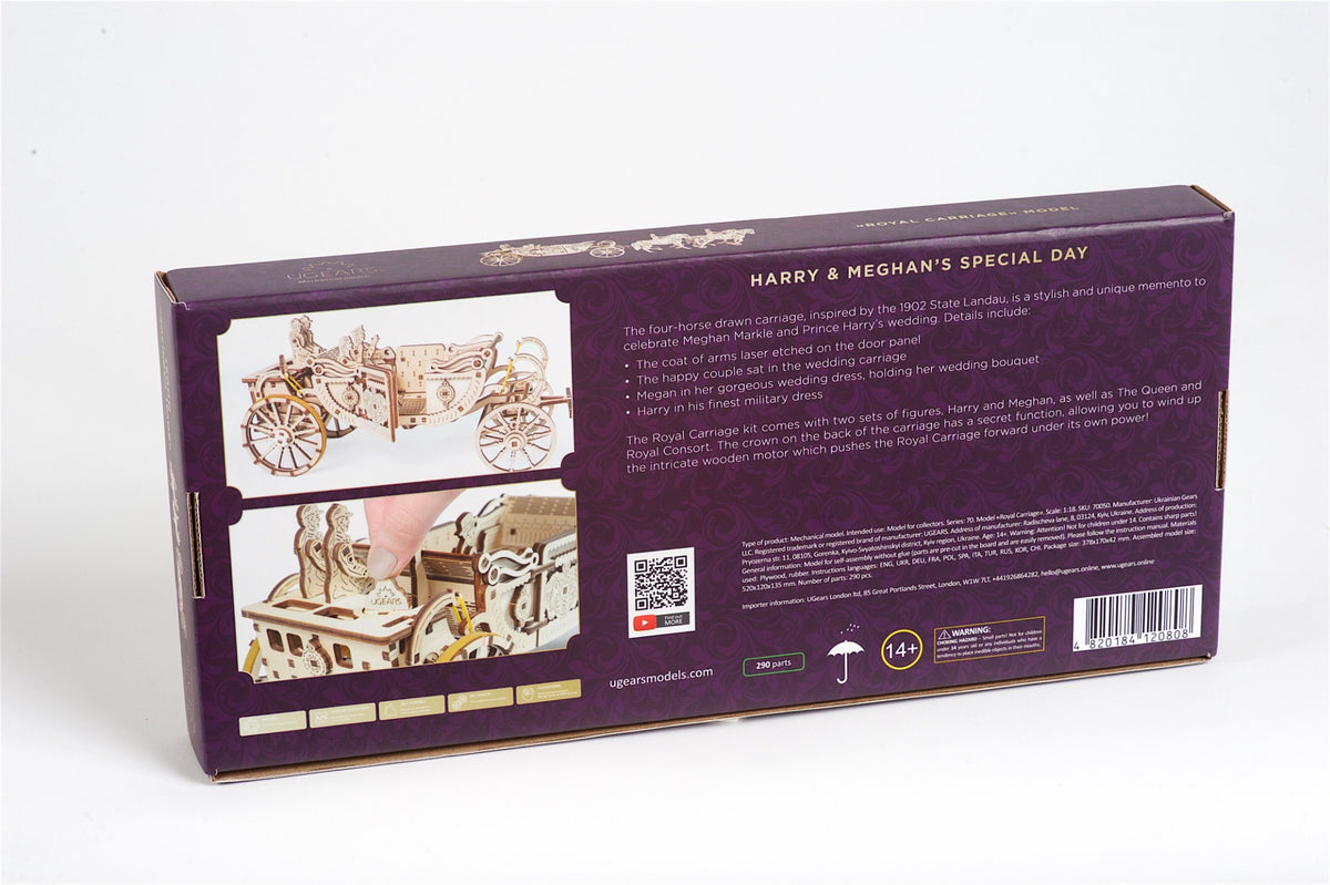 3D palapeli - Royal Сarriage