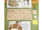 3D Palapeli - 380 palaa - Scrambler UGR-10 Motor Bike with Sidecar - 3Dpalapelit.com