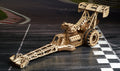 Ugears Top Fuel Dragster -kiihdytysauto – puinen 3D-palapeli, 321 osaa