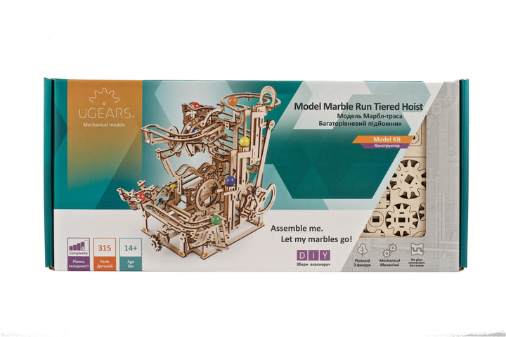 3D palapeli - Marble Run Tiered Hoist