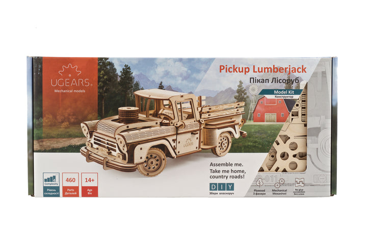 3D palapeli - Pickup Lumberjack