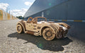 Ugears Drift Cobra -kilpa-auto – puinen 3D-palapeli, 370 osaa