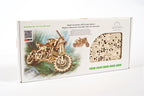 3D Palapeli - 380 palaa - Scrambler UGR-10 Motor Bike with Sidecar - 3Dpalapelit.com