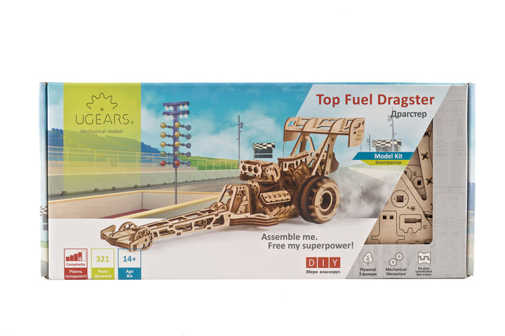 3D palapeli - Top Fuel Dragster