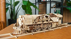 3D Palapeli - V-Express Höyryjuna kiskoilla - 538 palaa - 3Dpalapelit.com