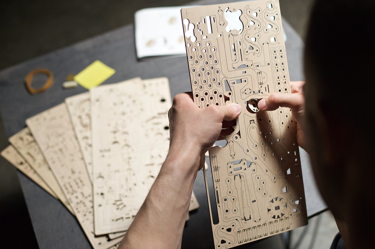 3D palapeli - Marble Run Chain Hoist