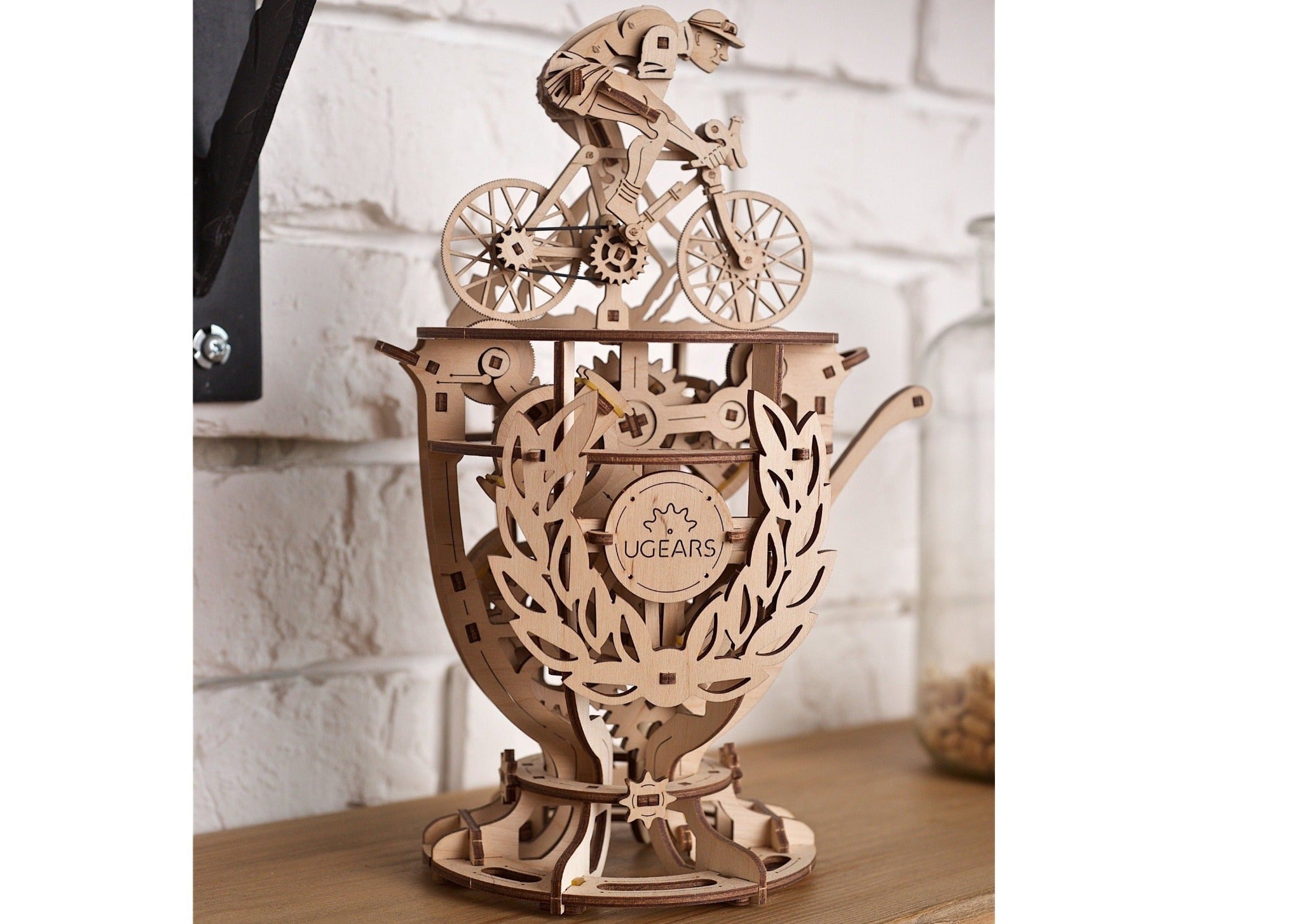 3D Palapeli - 189 palaa - Automaton Cyclist - 3Dpalapelit.com