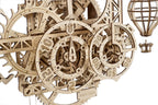 3D Palapeli - 320 palaa - Aero Clock. Wall Clock with Pendulum - 3Dpalapelit.com
