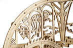 3D Palapeli - 320 palaa - Aero Clock. Wall Clock with Pendulum - 3Dpalapelit.com