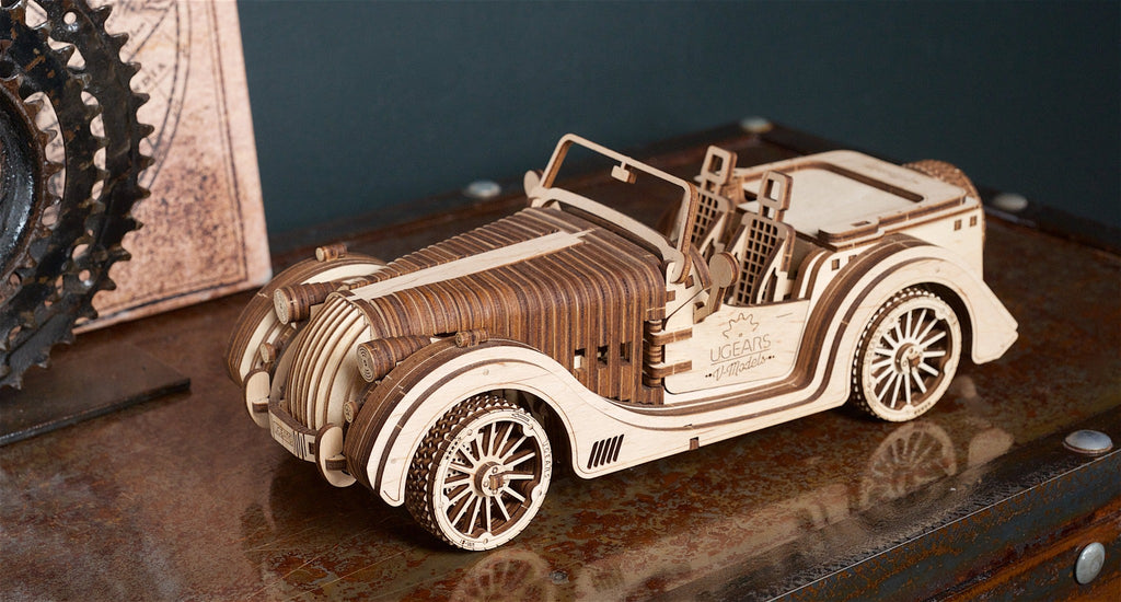 3D Palapeli - 437 palaa - Roadster VM-01 - 3Dpalapelit.com