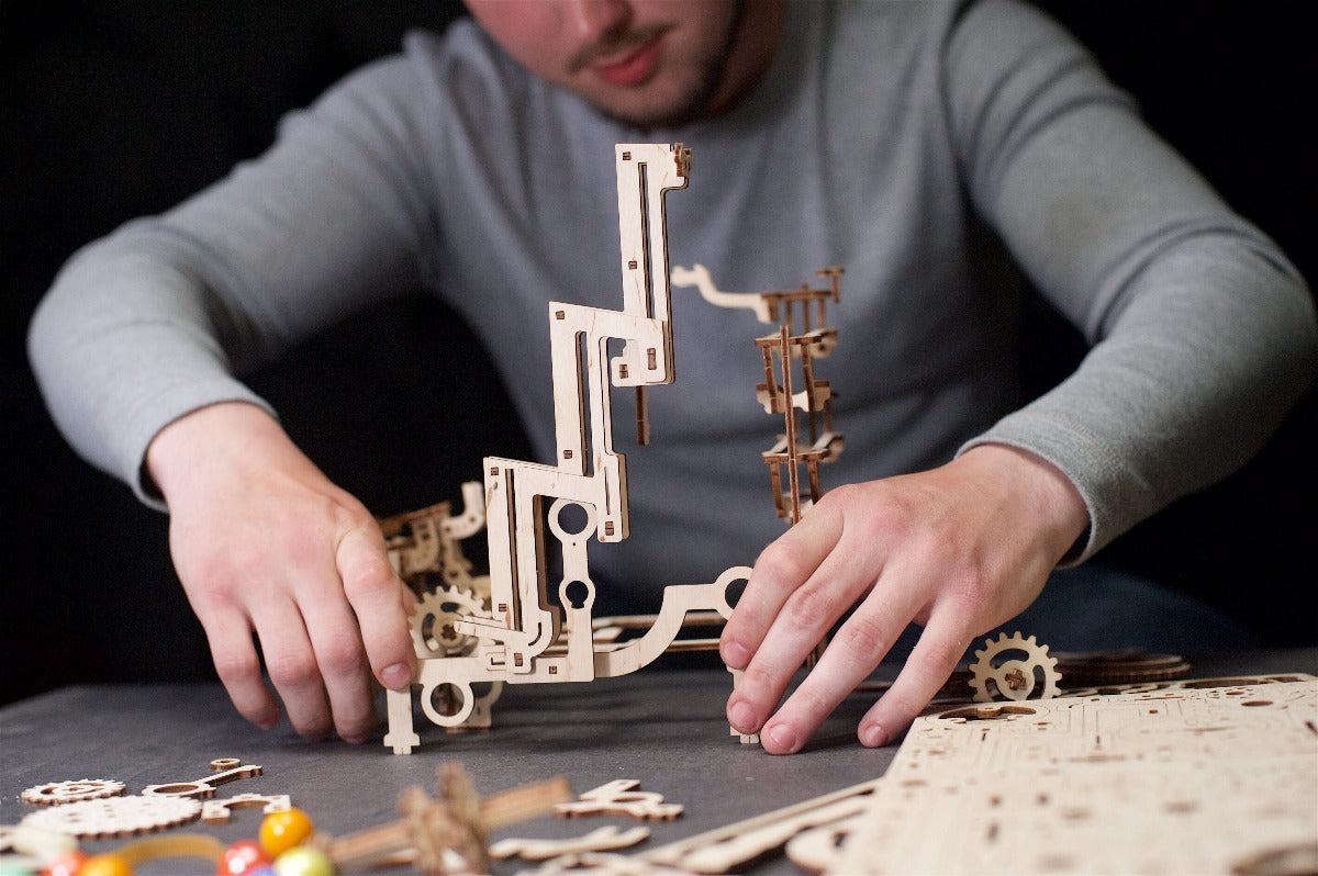 3D palapeli - Marble Run Tiered Hoist