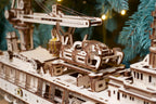 3D Palapeli - 575 palaa - Research Vessel - 3Dpalapelit.com