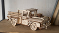 Ugears Pickup Lumberjack -lava-auto – puinen 3D-palapeli, 460 osaa