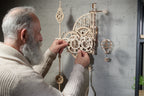 3D Palapeli - 320 palaa - Aero Clock. Wall Clock with Pendulum - 3Dpalapelit.com