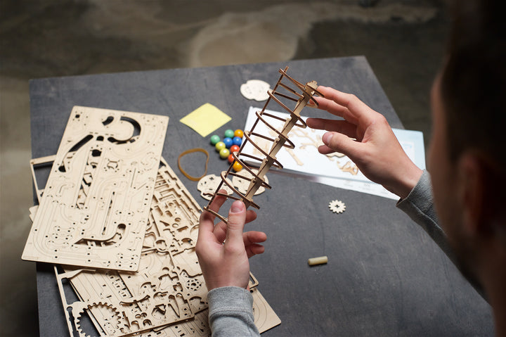 3D palapeli - Marble Run Spiral Hoist