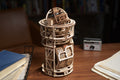 Ugears Sky Watcher -pöytäkello – puinen 3D-palapeli, 338 osaa