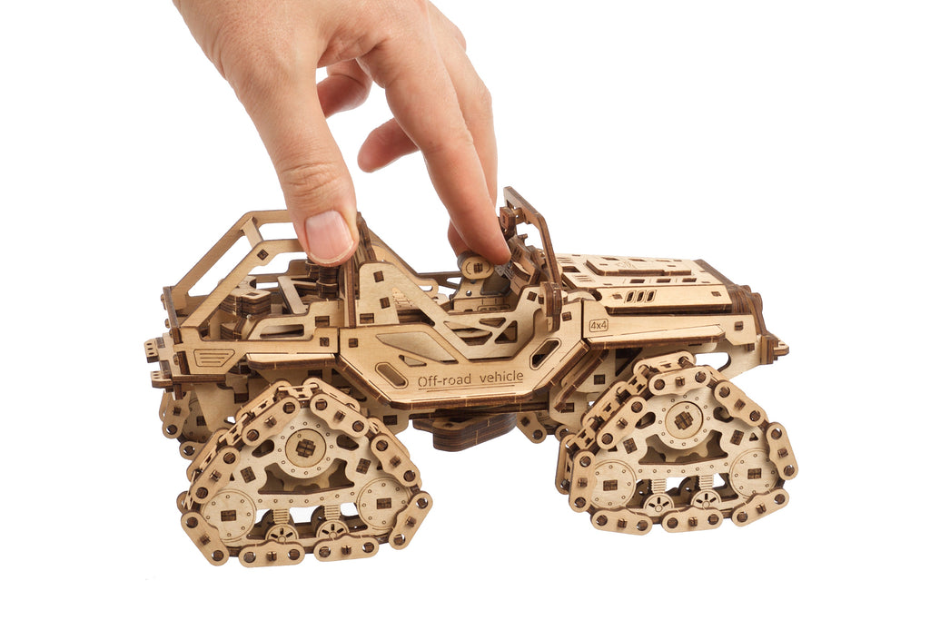 3D palapeli - Telastoitu maastoajoneuvo