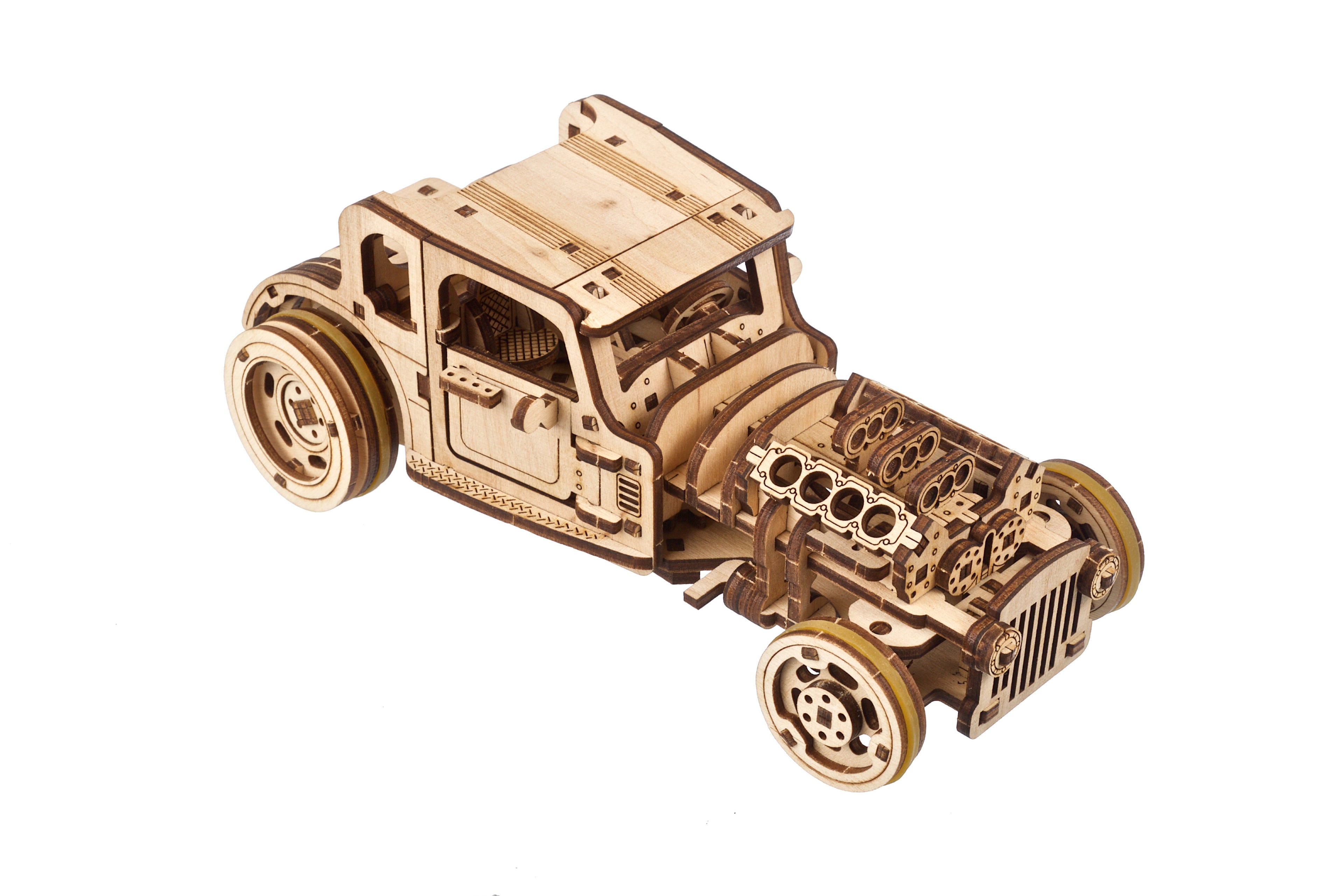 3D palapeli - Hot Rod Furious Mouse